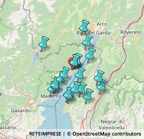 Mappa Via Alessandro Manzoni, 25080 Tignale BS, Italia (10.6275)