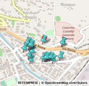 Mappa Rue des Seigneurs de Quart, 11100 Aosta AO, Italia (0.2025)