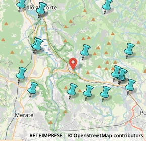 Mappa Via Roma, 24034 Cisano Bergamasco BG, Italia (5.16647)