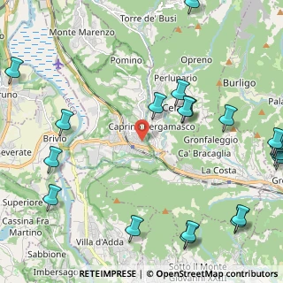 Mappa Via Roma, 24034 Cisano Bergamasco BG, Italia (3.152)