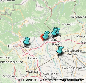 Mappa Via Panica, 36063 Marostica VI, Italia (10.084)