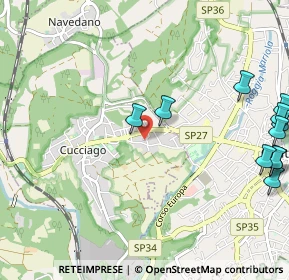 Mappa Via Canova, 22060 Cucciago CO, Italia (1.43455)