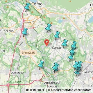Mappa Via Gian Lorenzo Bernini, 22060 Cucciago CO, Italia (5.32)