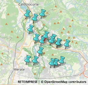Mappa SS342, 24034 Cisano Bergamasco BG, Italia (3.25368)