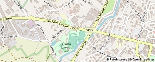 Mappa Cantù
