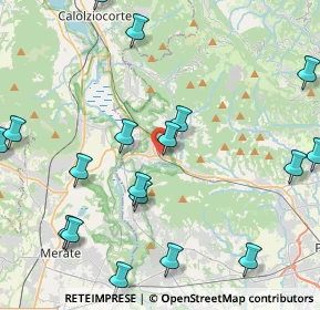 Mappa Via Giuseppe Mazzini, 24034 Cisano Bergamasco BG, Italia (5.6415)