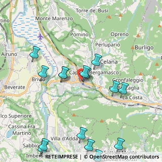 Mappa Via Giuseppe Mazzini, 24034 Cisano Bergamasco BG, Italia (2.476)