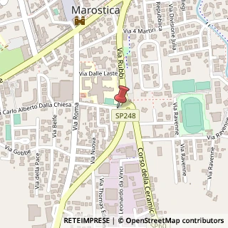 Mappa Via Campo Sportivo, 38, 36063 Marostica, Vicenza (Veneto)