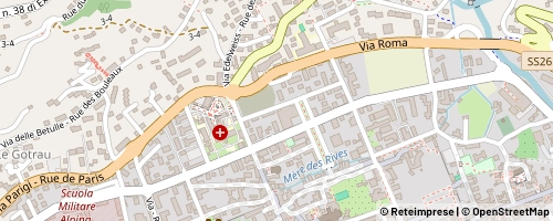 Mappa Aosta