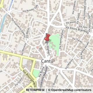 Mappa Via Dante, 17, 22063 Cantù, Como (Lombardia)