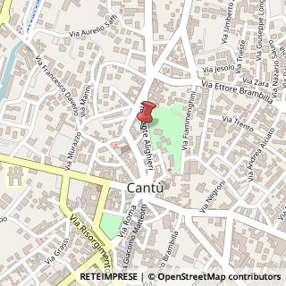 Mappa Via Tommaso Grossi, 2, 22063 Cantù, Como (Lombardia)