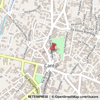 Mappa Via Carlo Annoni, 13A, 22063 Cantù, Como (Lombardia)