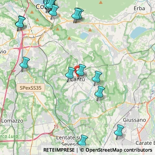 Mappa Via Carlo Annoni, 22063 Cantù CO, Italia (6.48)