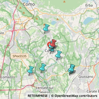 Mappa Via Carlo Annoni, 22063 Cantù CO, Italia (3.06455)