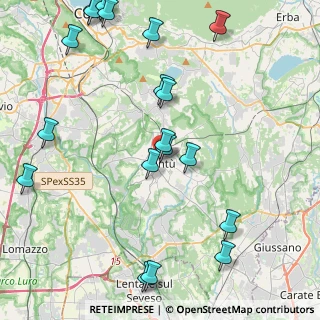 Mappa Via Carlo Annoni, 22063 Cantù CO, Italia (5.476)