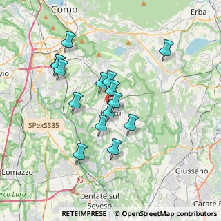 Mappa Via Carlo Annoni, 22063 Cantù CO, Italia (3.156)