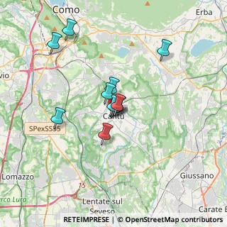 Mappa Via Tommaso Grossi, 22063 Cantù CO, Italia (2.60455)