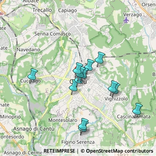 Mappa Via Tommaso Grossi, 22063 Cantù CO, Italia (1.59769)