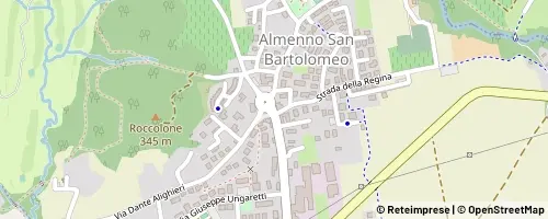 Mappa Almenno San Bartolomeo