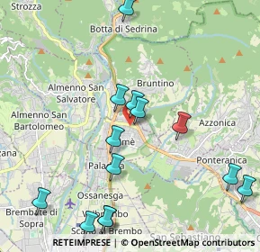 Mappa Via San Giovanni Bosco, 24011 Almè BG, Italia (2.29692)