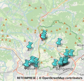 Mappa Via San Giovanni Bosco, 24011 Almè BG, Italia (4.946)