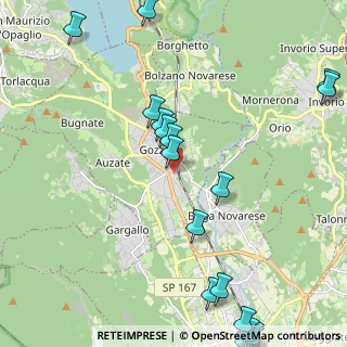 Mappa Piazza Marconi, 28024 Gozzano NO, Italia (2.93833)
