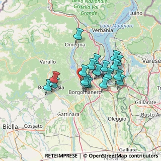 Mappa Piazza Marconi, 28024 Gozzano NO, Italia (10.0635)