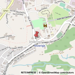 Mappa Piazza U. Foscolo, 13, 22044 Inverigo, Como (Lombardia)