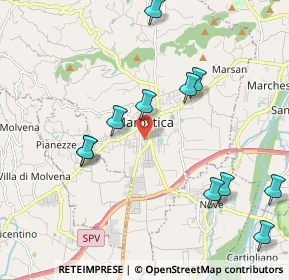 Mappa Via Campo Sportivo, 36063 Marostica VI, Italia (2.21091)