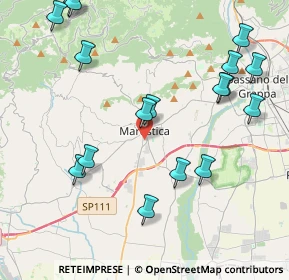 Mappa Via Campo Sportivo, 36063 Marostica VI, Italia (4.81059)