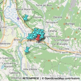 Mappa Via dei Mille, 24034 Cisano Bergamasco BG, Italia (0.85769)