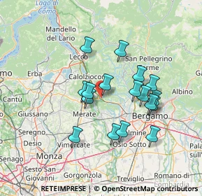 Mappa Via dei Mille, 24034 Cisano Bergamasco BG, Italia (12.15706)