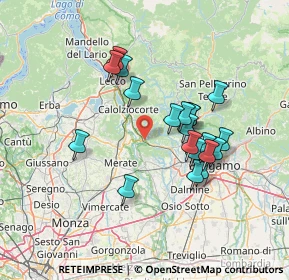 Mappa Via dei Mille, 24034 Cisano Bergamasco BG, Italia (12.2435)