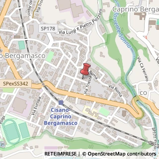 Mappa Via dei Mille, 5, 24034 Canonica d'Adda, Bergamo (Lombardia)
