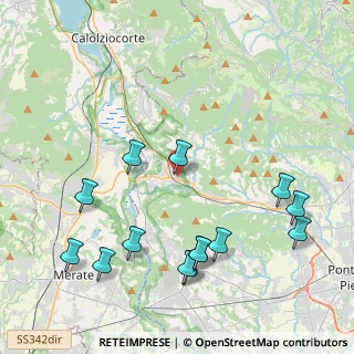 Mappa Via dei Mille, 24034 Cisano Bergamasco BG, Italia (4.83571)