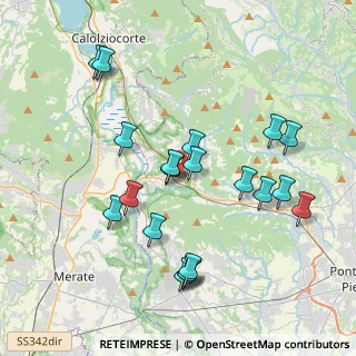 Mappa Via dei Mille, 24034 Cisano Bergamasco BG, Italia (3.937)