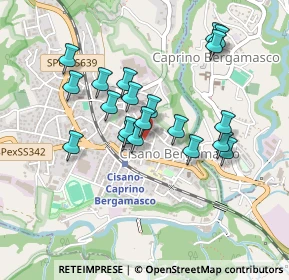 Mappa Via dei Mille, 24034 Cisano Bergamasco BG, Italia (0.39)