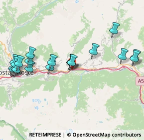 Mappa Campo volo Chatelair, 11020 Nus AO, Italia (9.0515)