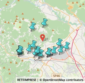 Mappa Via Progresso, 36015 Schio VI, Italia (3.5205)