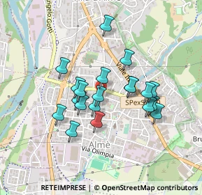 Mappa Via San Michele, 24011 Almè BG, Italia (0.3535)