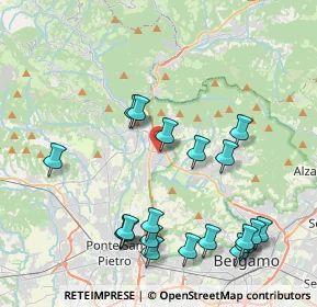 Mappa Via San Michele, 24011 Almè BG, Italia (4.633)