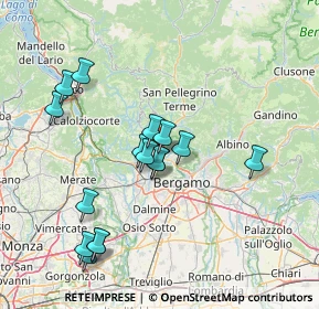 Mappa Via San Michele, 24011 Almè BG, Italia (14.51063)