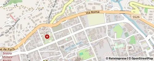 Mappa Aosta