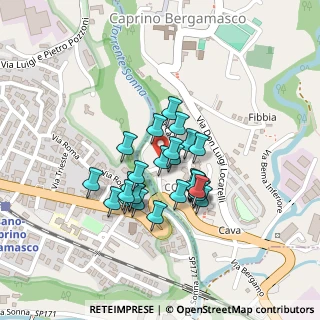 Mappa Via Sonna, 24030 Caprino Bergamasco BG, Italia (0.16786)