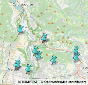 Mappa Via Filatoio, 24030 Caprino Bergamasco BG, Italia (4.98273)