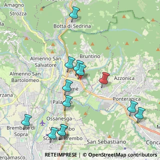 Mappa Via Campofiori, 24011 Almè BG, Italia (2.32)