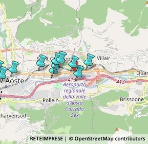 Mappa Località Grand Chemin, 11020 Quart AO, Italia (2.315)