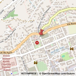 Mappa Via Ginevra, 3, 11100 Aosta, Aosta (Valle d'Aosta)