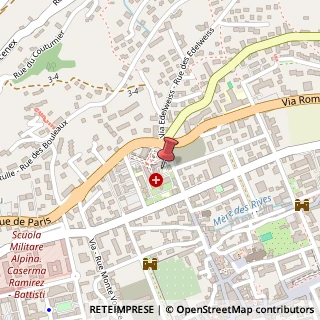 Mappa Via Ginevra, 3, 11100 Aosta, Aosta (Valle d'Aosta)