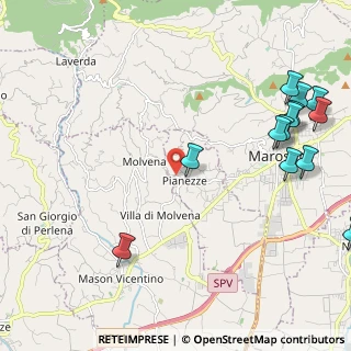 Mappa Strada Provinciale, 36060 Molvena VI, Italia (2.87385)